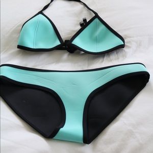 Original Triangl Blue Bikini Set.
